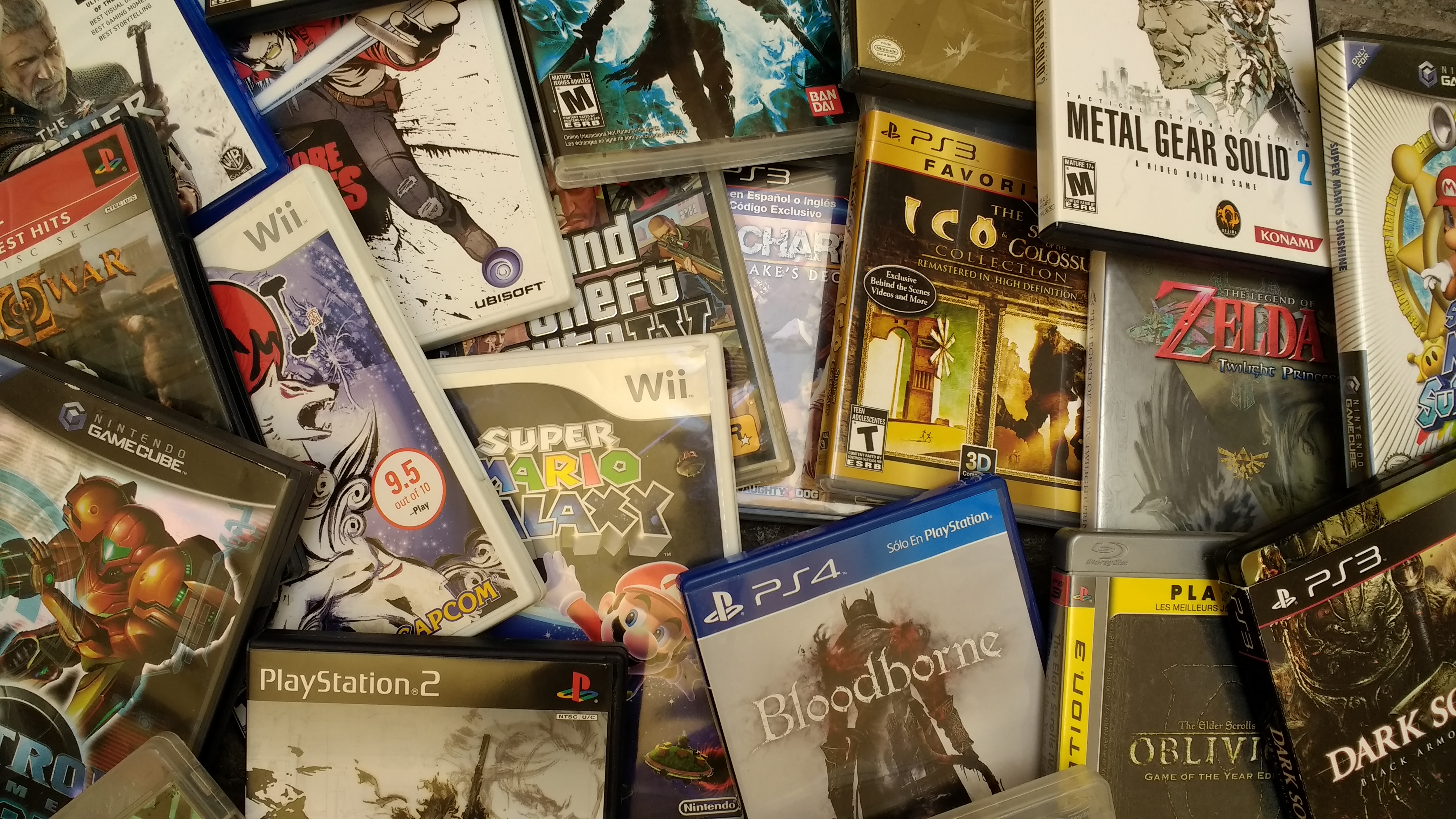 Cajas de juegos
