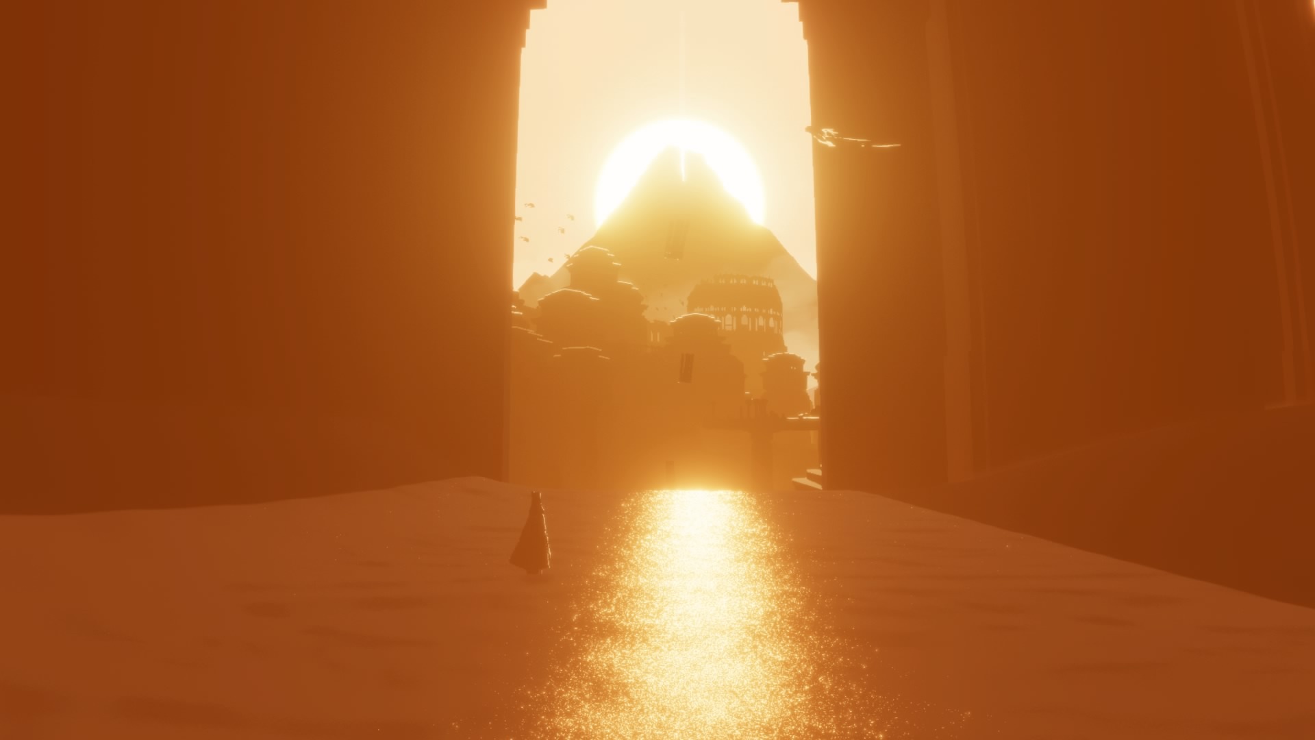 Montaña al atardecer