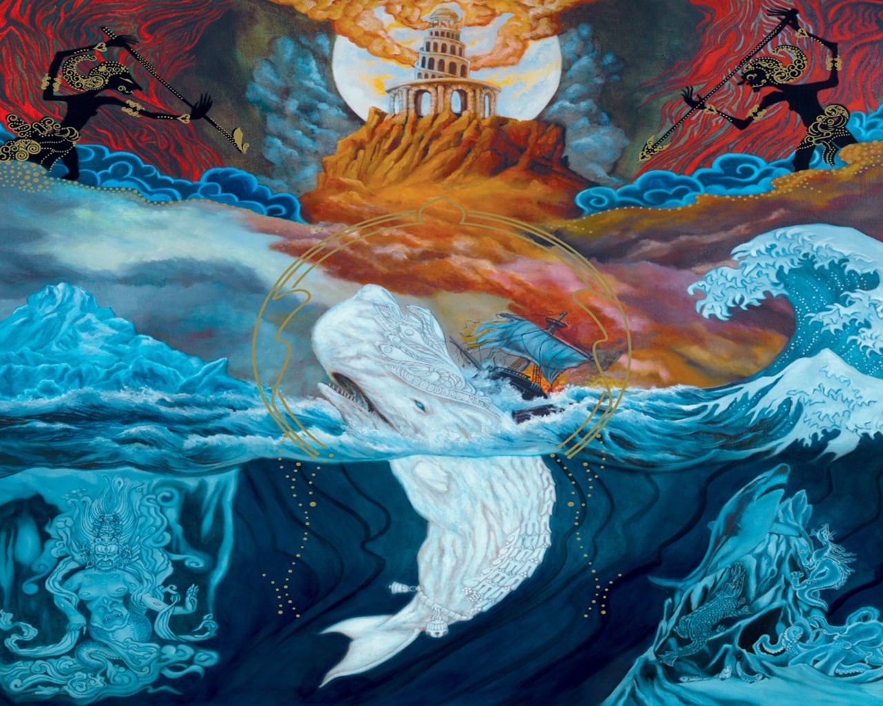Portada de Leviathan de Mastodon
