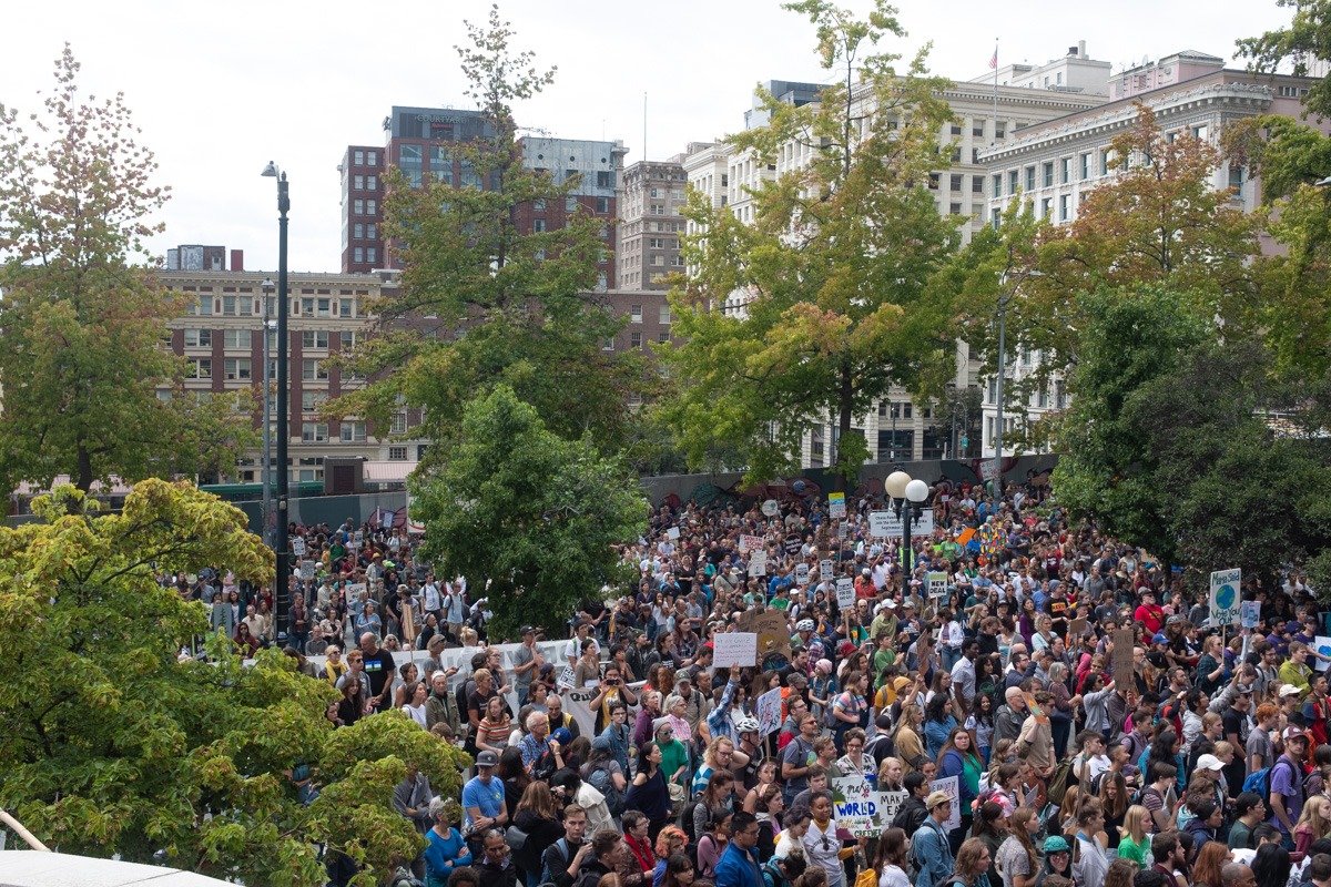 Climate Strike Seattle 2019