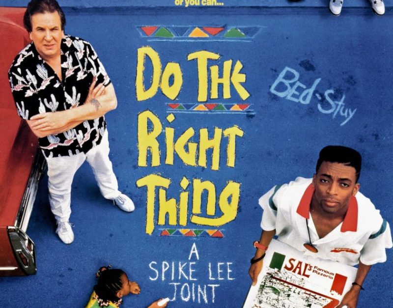 portada de la pelicula mostrando a Mookie y Sal